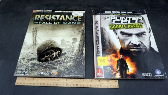 2 Guides - Resistance Fall Of Man & Splinter Cell Double Agent