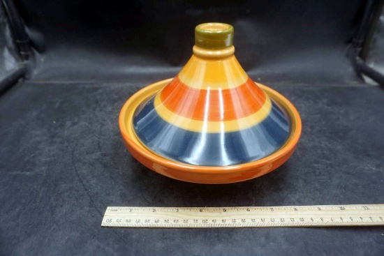 Val Do Sol Lidded Dish (Made In Portugal)