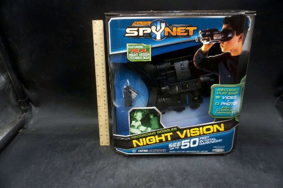 Spy Net Night Vision -See Up To 50 Feet In Total Darkness