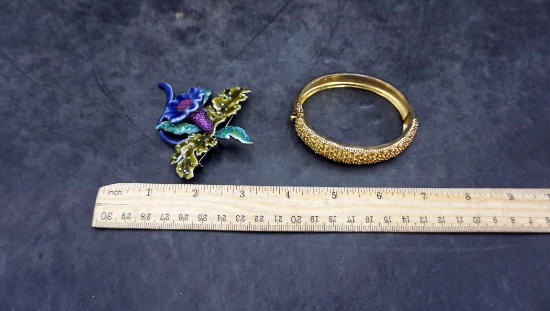 Bracelet & Brooch
