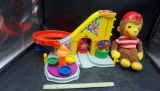 Fisher-Price Little People Rides & Stuffed Monkey
