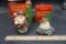 2 - Crinkle Claus Figurines