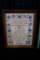Stitched Words In Frame