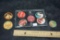 Set Of 8 Coca-Cola Coke Caps W/ Case