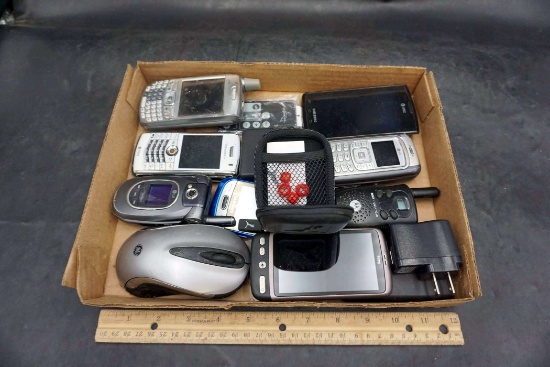 Phones, Walkie Talkies & Computer Mouse
