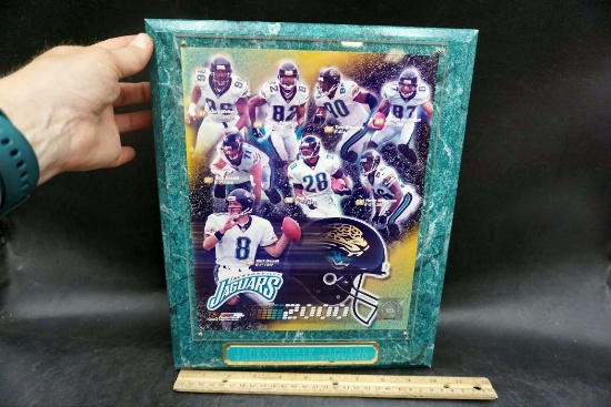 2000 Jacksonville Jaguars Plaque