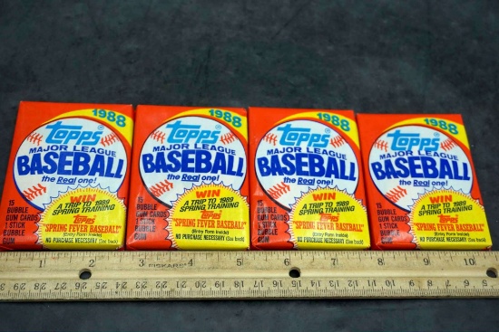 4 - 1988 Topps Baseball Cards