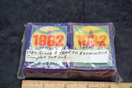 1989 Score A Year To Remember Complete Set Of 1-56