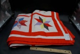 New Homemade Quilt (Size 76 X 80)