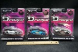3 - Hot Wheels Hot Import Nights Force Vehicles