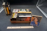 Assorted Vhs & Cassette Tapes