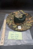 Dark Camo Aussie Style Bush Hat (New)