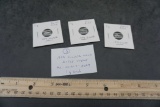 3 - .999 Silver Ingots Rifle Theme - M1 - M1917 & Ak47 1 G Each