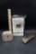 Quiet Time Crate Cover, Westclox Clock & Device