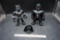 2 Action Figures & Motion Activated Darth Vader