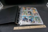 1984 Topps Football Cards In Binder