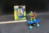 T.M.N.T. Night Light & Skateboarder