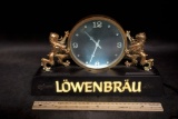 Lowenbrau Clock (Lights Up)