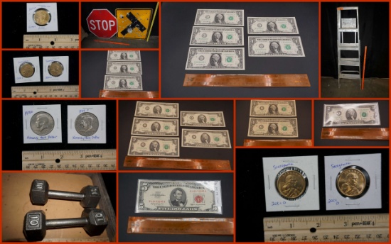 5/25 Coins, Currency, Collectibles, & More!