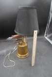 Brass Base Lamp (Electric, Works)