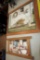 2 Framed Pictures - Wheelbarrow & Kitchen Food