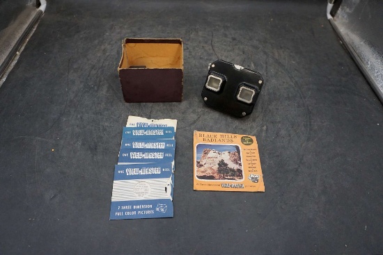 View-Master Viewer & Reels (Including Black Hills)