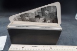 Stereoptical Cards W/ Reels - Chicago, Sears Building & Workers, President Of Sears