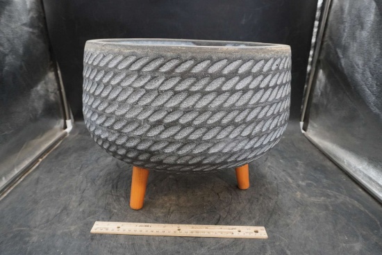 Grey Rope Planter
