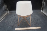 Planter Vertical Rib W/ Metal Base