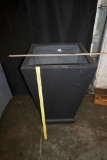 Campania Black Planter (Yardsticks Used To Measure)
