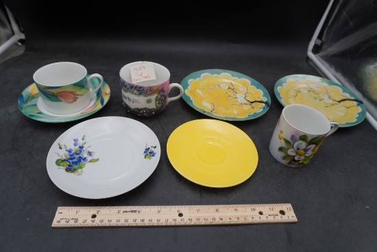 Cups & Saucers (One Is From Early 1900'S)