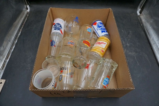 Assorted Beer Glasses