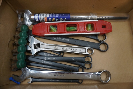 Crescent Wrenches, Level, Bits