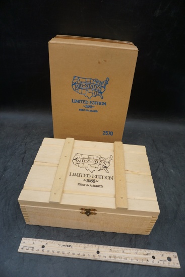 Ertl Mid-States Limited Edition 1988 - '52 Case 600, '30 Chevy Truck, '47 Ford 8N & '57 Farmall 350