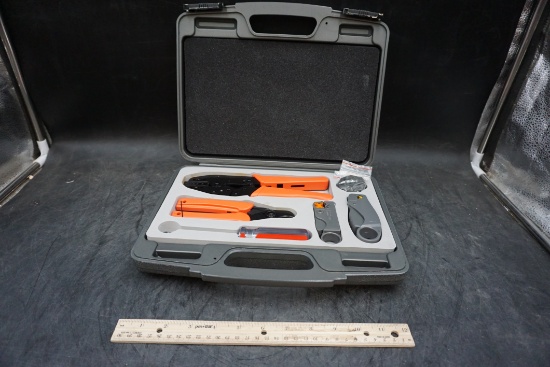Grey Case W/ Assorted Tools