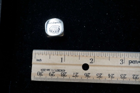 Metal Food Dice