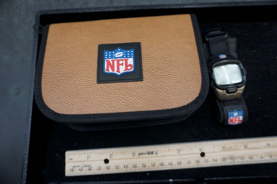 N.F.L Tan Case W/ Watch & 2 Bands