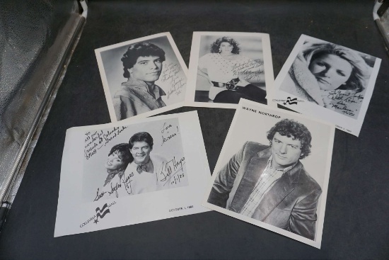 5 - Vintage "Days Of Our Lives" Photos (Signed)