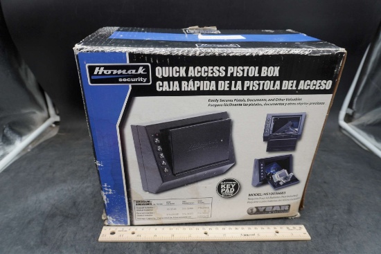Homak Quick Access Pistol Box