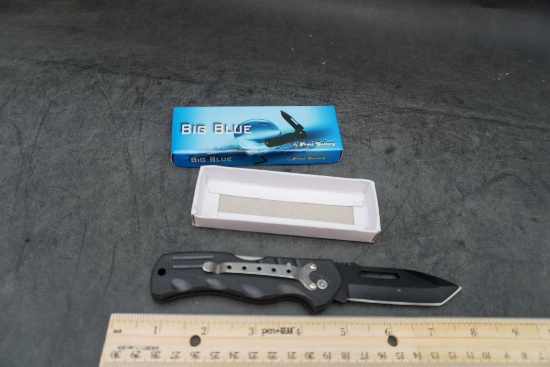 Frost Big Blue Tactical Folding Knife