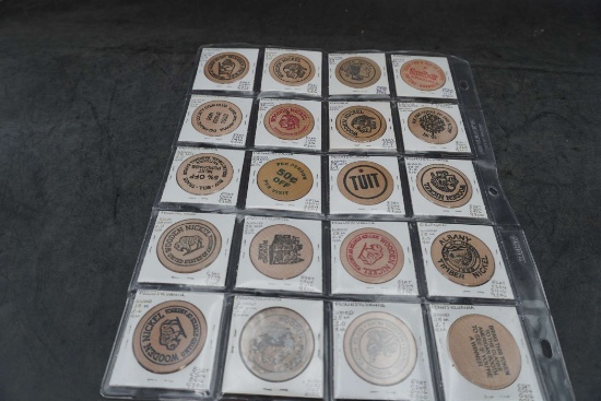 20 - Wooden Token Collection