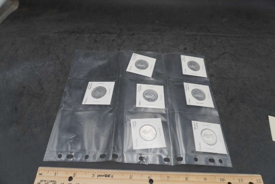 7 - Shell Oil Company Mr. President Coins