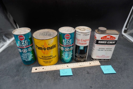 Vehicle Chemicals (Carter'S Rubber Cement Is The Only One That Is Empty)