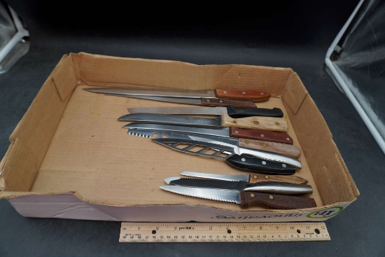 Assorted Kitchen Knives