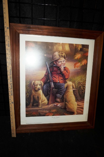 "Friends Forever" Framed Picture By John C Green 1986 - 343/1000