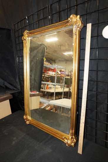Golden Framed Mirror