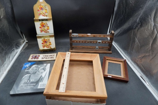 Picture Frames, Wooden Calendar, "You Are Special", Letters Decor