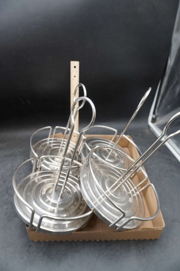 4 - Metal Caddies