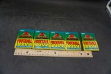 5 - Unopened Packs Of 1991 Bowman Football Cards