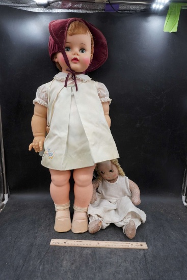 2 - Dolls (One Is Ideal Toy Co.)